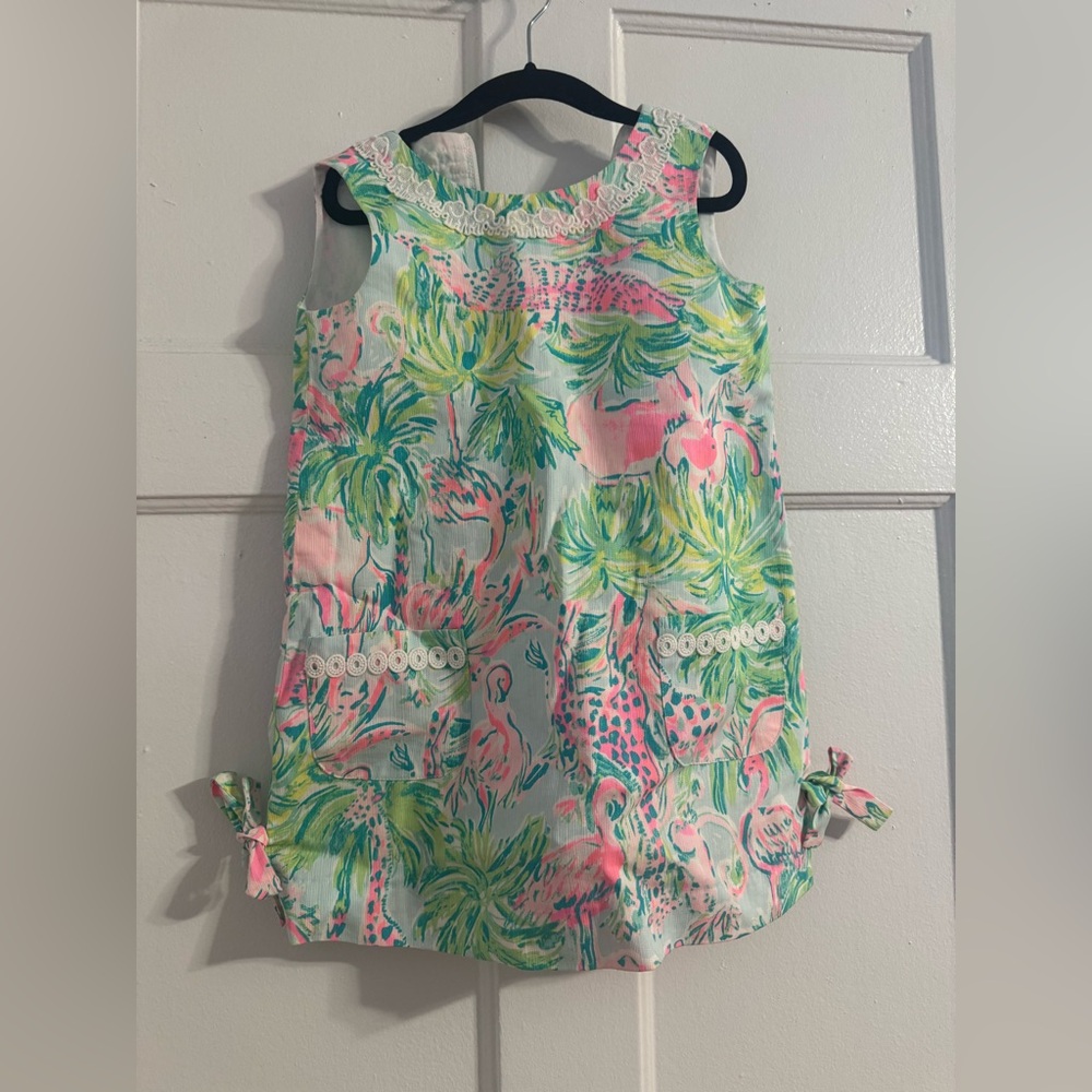 Lilly Pulitzer Girls “Tropic Like it’s Hot” Classic Shift Dress
